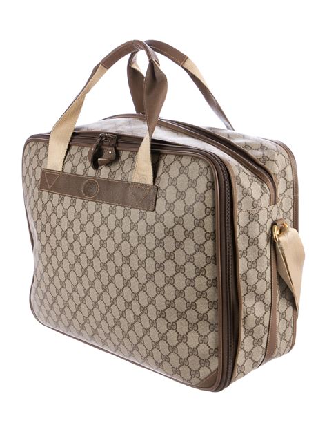 gucci bag suitcase|Gucci carry on suitcase.